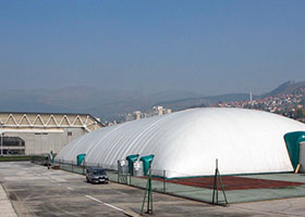 临时可移动仓库建设