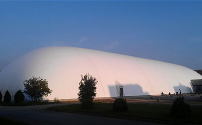 充气式帐篷库 充气式临时简易帐篷库